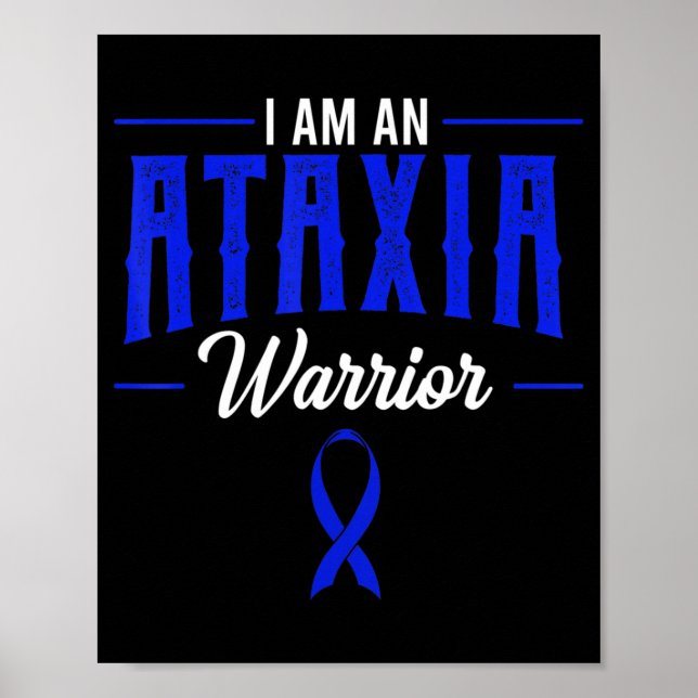 Ataxia Movement Disorder Dystaxia Friedreich's War Poster (Front)