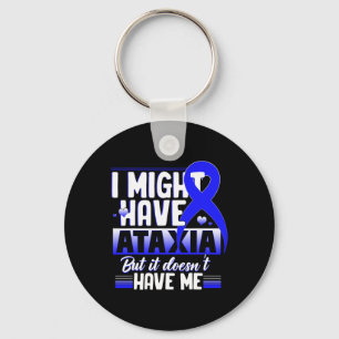 Ataxia Neurological Sign Hemiataxia Blue Ribbon Ne Key Ring