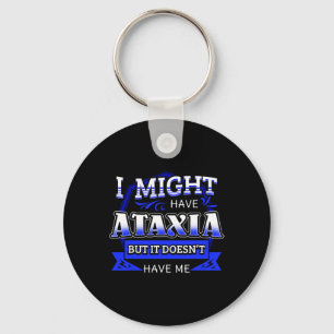 Ataxia Neurological Sign Hemiataxia Blue Ribbon Ne Key Ring