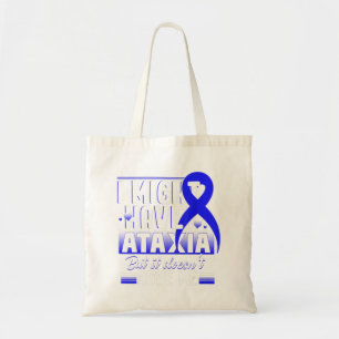 Ataxia Neurological Sign Hemiataxia Blue Ribbon Ne Tote Bag