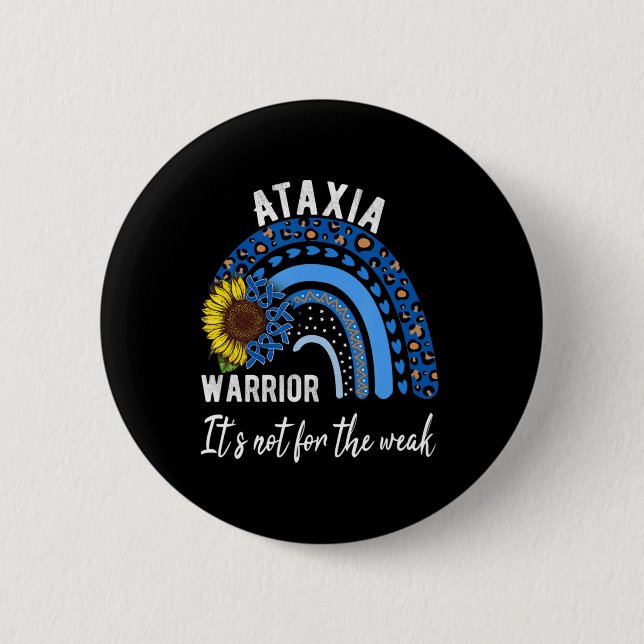 Ataxia shirts, awareness shirts T-Shirt1  6 Cm Round Badge (Front)