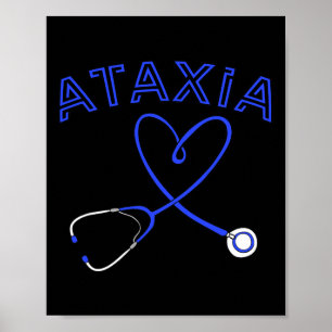 Ataxia Stethoscope Nurse Neurological Hemiataxia R Poster