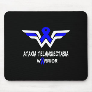 Ataxia Telangiectasia Awareness Warrior Support Bl Mouse Pad