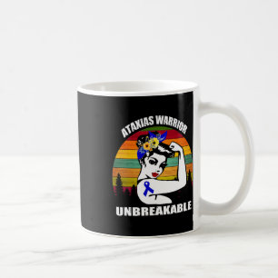 Ataxia Warrior Awareness Automatic Support Gift Coffee Mug