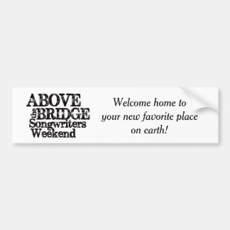 ATB Songwriters Bumper Sticker