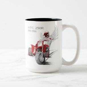 ATC 250R 1981 - 1986 Two-Tone COFFEE MUG