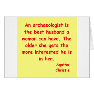 atchaeologist husband