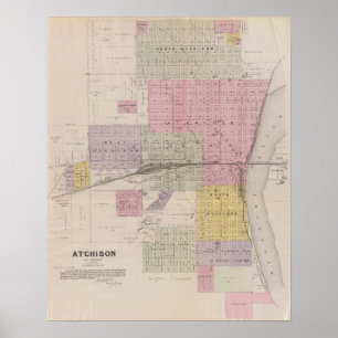 Atchison and vicinity, Kansas Poster
