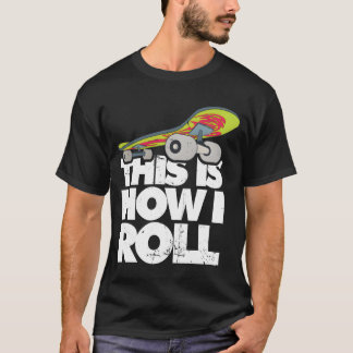 ateboard Halfpiperic Etreme Sports ateboarding fri T-Shirt