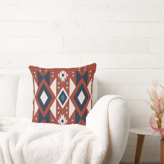 Atec Copper and Blue Design Cushion