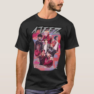 ATEEZ KPOP MERCH OLD RETRO KNOCK OFF INSPIRED MERC T-Shirt