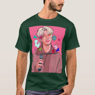 ATEEZ Mingi heart coloured T-Shirt
