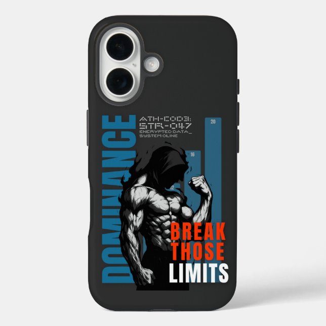 "ATH-CODE" series iPhone 16 cases  (Back)
