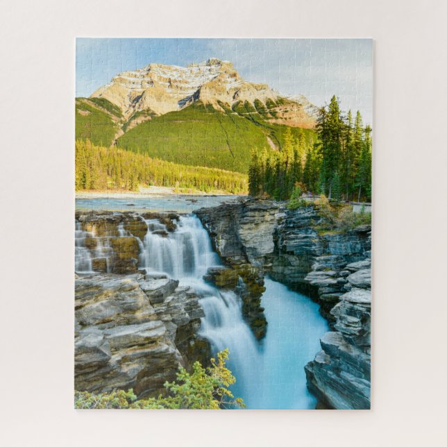 Athabasca Falls, Jasper National Park, Canada Jigsaw Puzzle (Vertical)