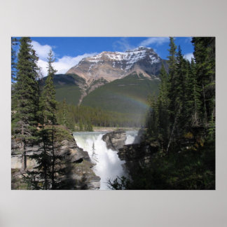Athabasca Falls Poster