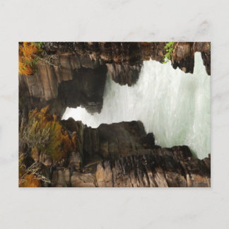 Athabasca River, After The Falls Postcard