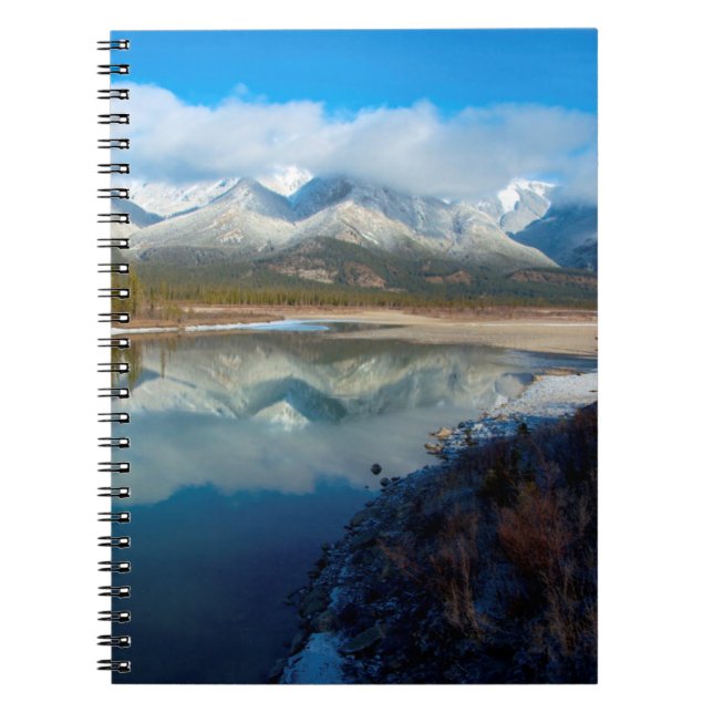 Athabasca River, Jasper National Park, Alberta Notebook (Front)