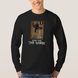 Athabasca Tar Sands Duck Mount T-Shirt