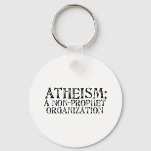 Atheism: A Non-Prophet Organisation Key Ring