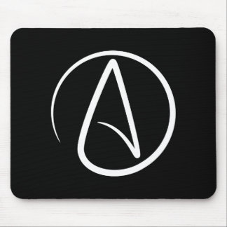 Atheism Pictogram Mousepad
