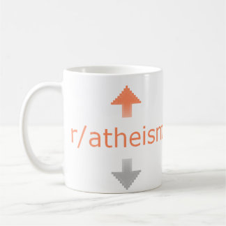 Atheism Upvote Coffee Mug