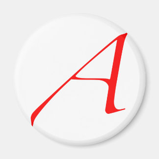 Atheist "A" logo Magnet