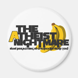 Atheist Banana Magnet