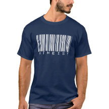 Atheist Barcode T-Shirt for Dark Colours