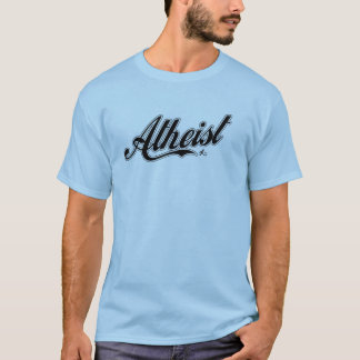 Atheist baseball team t-shirt