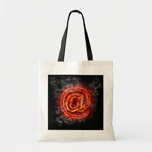 Atheist - burning A @ Tote Bag (Front)