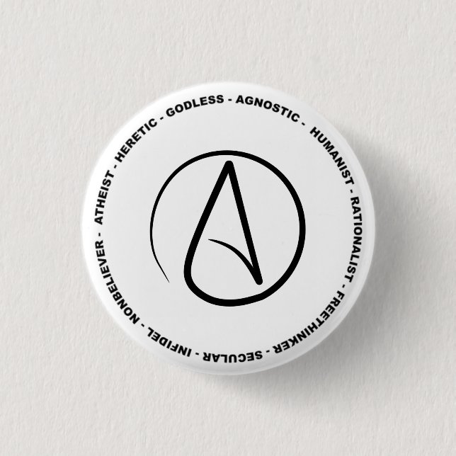 Atheist Button (Front)