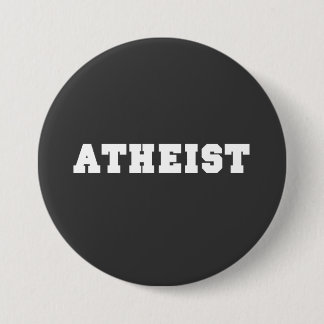 Atheist Collegiate Logo 7.5 Cm Round Badge