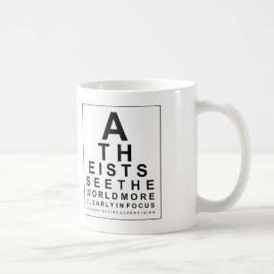 Atheist Eye Test Coffee Mug