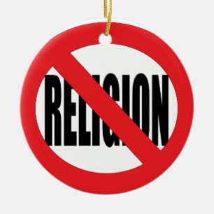 Atheist Holiday Tree Ornament
