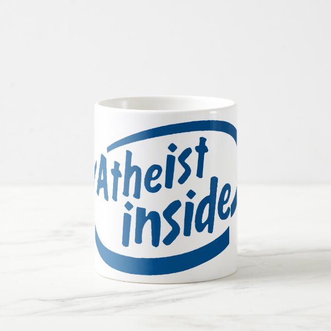 Atheist Inside Coffee Mug (Center)