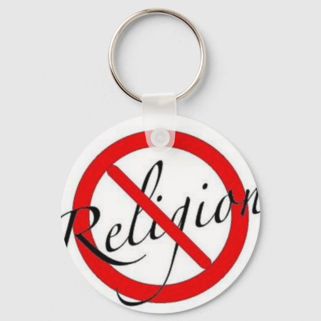Atheist Keychain (Front)