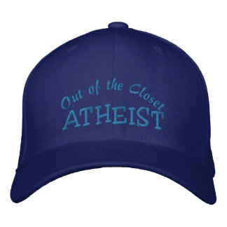 ATHEIST Personalise Name Embroidered Hat