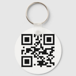 "ATHEIST" QR code Key Ring