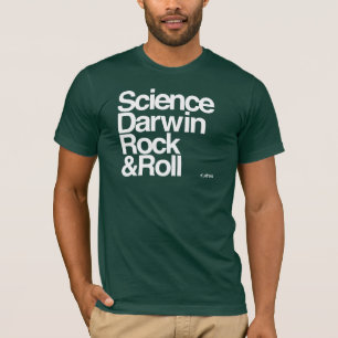 Atheist - Science darwin rock and roll T-Shirt