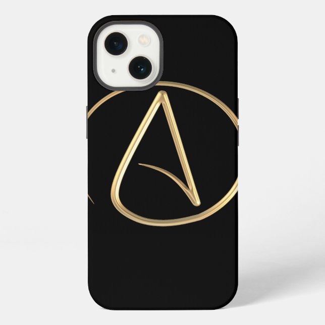 Atheist Symbol iPhone Case (Back)