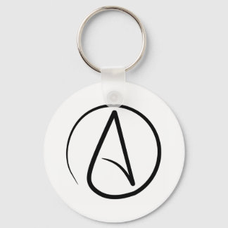 Atheist symbol Keychain