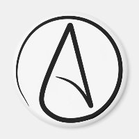 Atheist Symbol Magnet