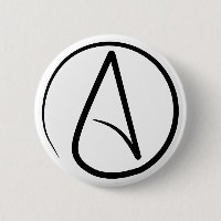Atheist Symbol Pin
