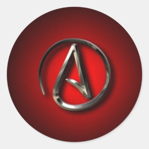 Atheist Symbol Stickers