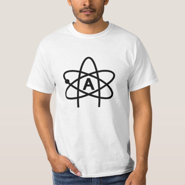 Atheist Symbol T-Shirt (Front)