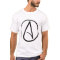 Atheist Symbol T-Shirt White