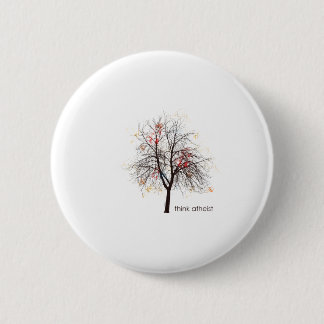 Atheist Tree 6 Cm Round Badge