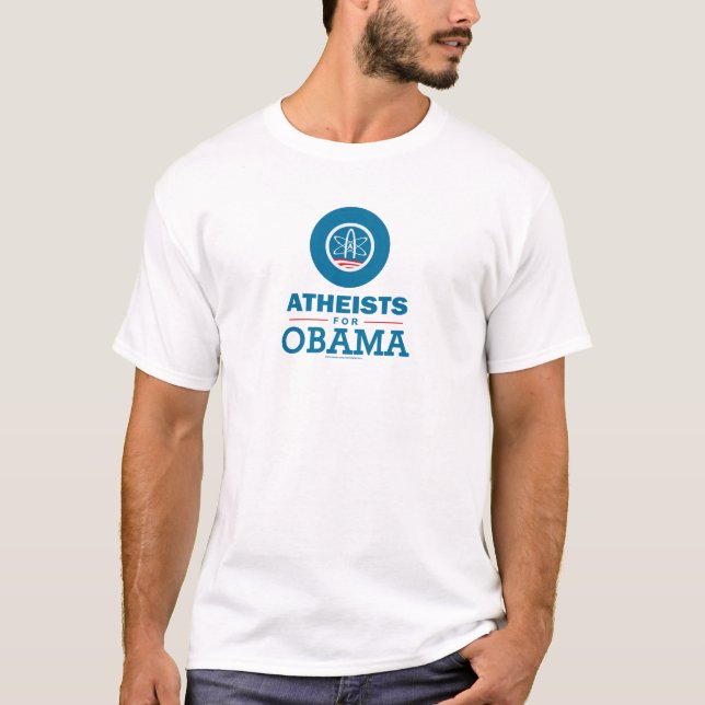 Atheists for Obama T-Shirt (Front)