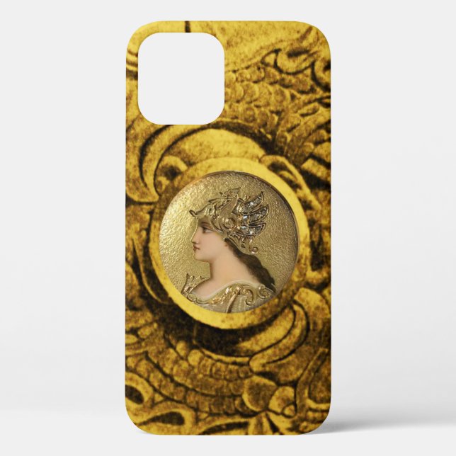 ATHENA AND FIGHTING GRYPHONS Case-Mate iPhone CASE (Back)