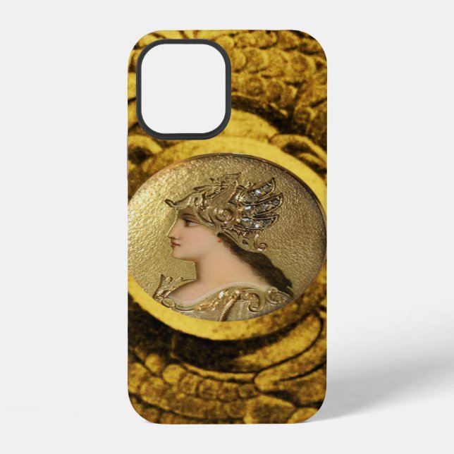 ATHENA AND FIGHTING GRYPHONS iPhone CASE (Back)